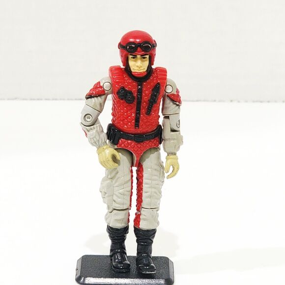 GI Joe Crazy Legs (V1) Action Figure Hasbro ARAH Gun and Backpack Vintage 1987 - Picture 2 of 13